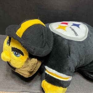 Pittsburgh Steelers NFL My Pillow Pets Football‎ 2011 Toy Logo Pet Here We Go